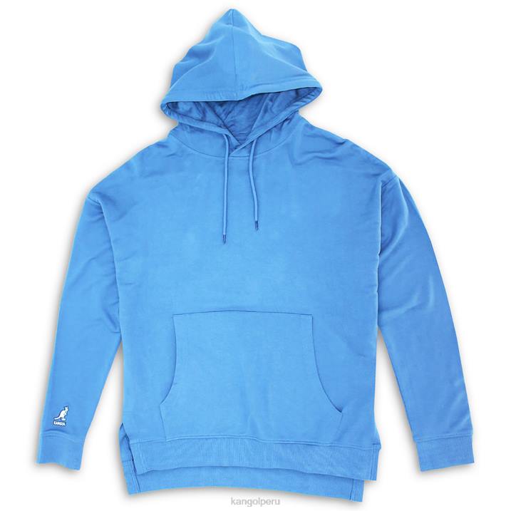 mezcla de sudadera con capucha unisexo Kangol ropa horizonte azul B4VR1224