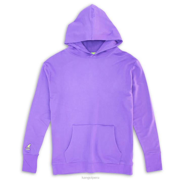 sudadera con capucha de color pop unisexo Kangol ropa flor de cebollino B4VR1117