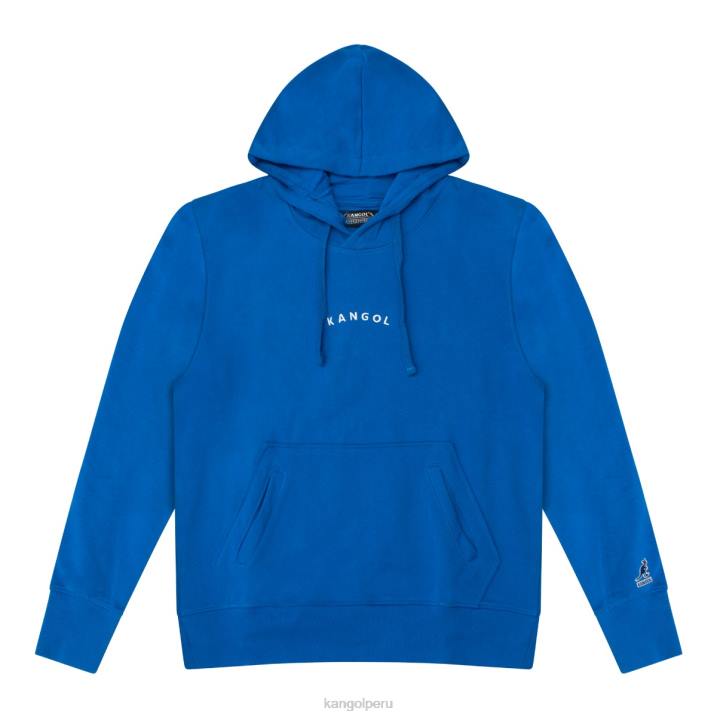 sudadera con capucha de lujo con icono unisexo Kangol ropa azul lapislázuli B4VR1188