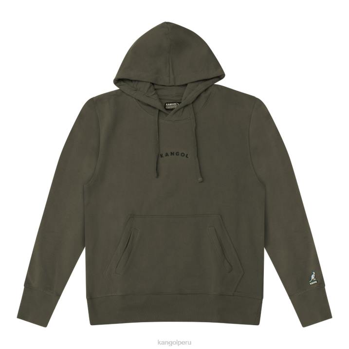 sudadera con capucha de lujo con icono unisexo Kangol ropa carbón beluga B4VR1186