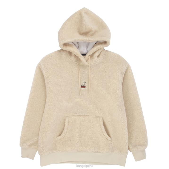 sudadera con capucha unisexo Kangol ropa beige B4VR1184