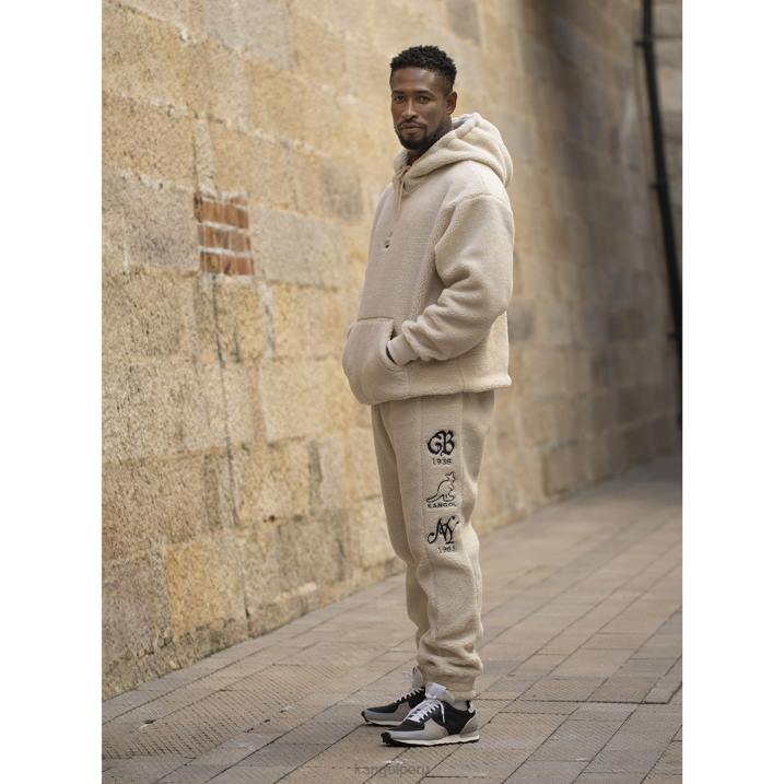 sudadera con capucha unisexo Kangol ropa beige B4VR1184
