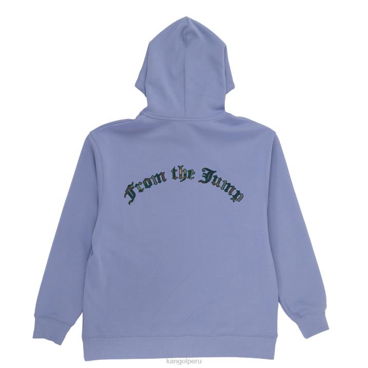 sudadera con capucha unisexo Kangol ropa lila helado B4VR1183