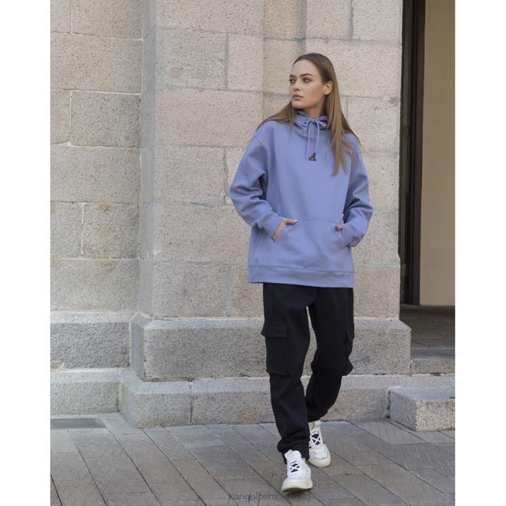 sudadera con capucha unisexo Kangol ropa lila helado B4VR1183