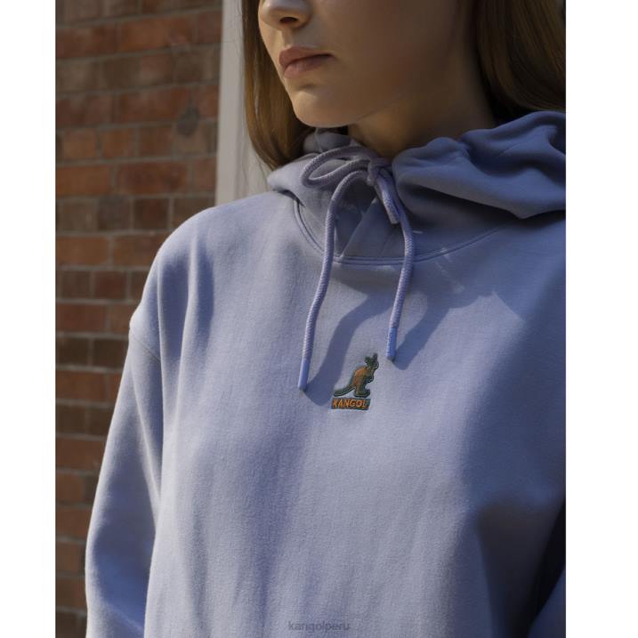 sudadera con capucha unisexo Kangol ropa lila helado B4VR1183
